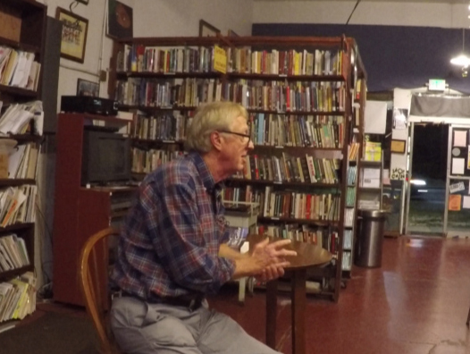 Reading at the Civic Media Center